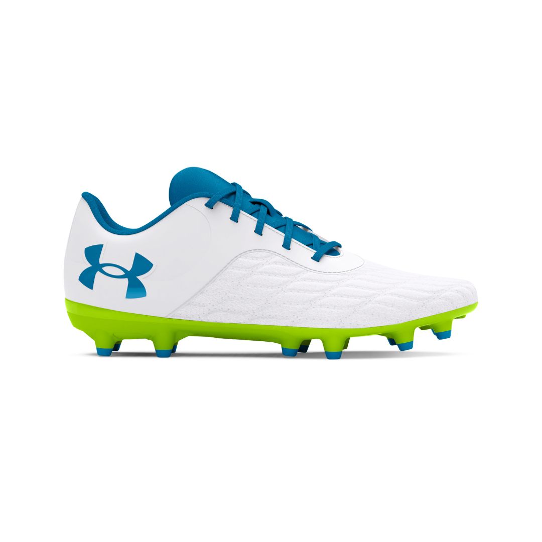 Under Armour Boys' UA Magnetico Select 3.0 FG Jr. Soccer Shoes White 3026748-102