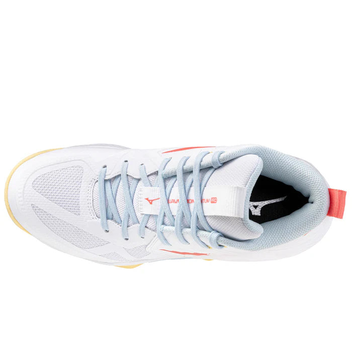 Mizuno Wave Momentum PRO MID bianca