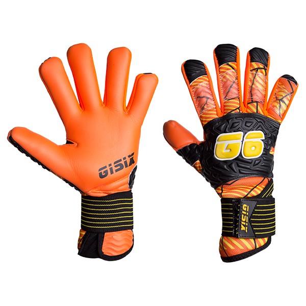GiSix Guanti Neon Orange