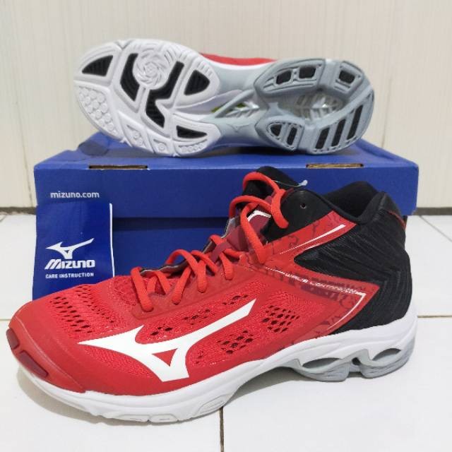 Mizuno Wave Lightning Z5 MID Red Black