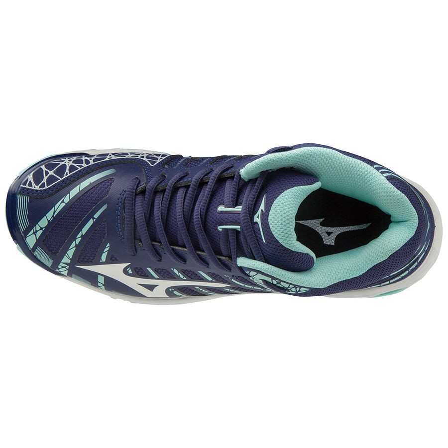 Mizuno Wave Voltage MID blu celeste