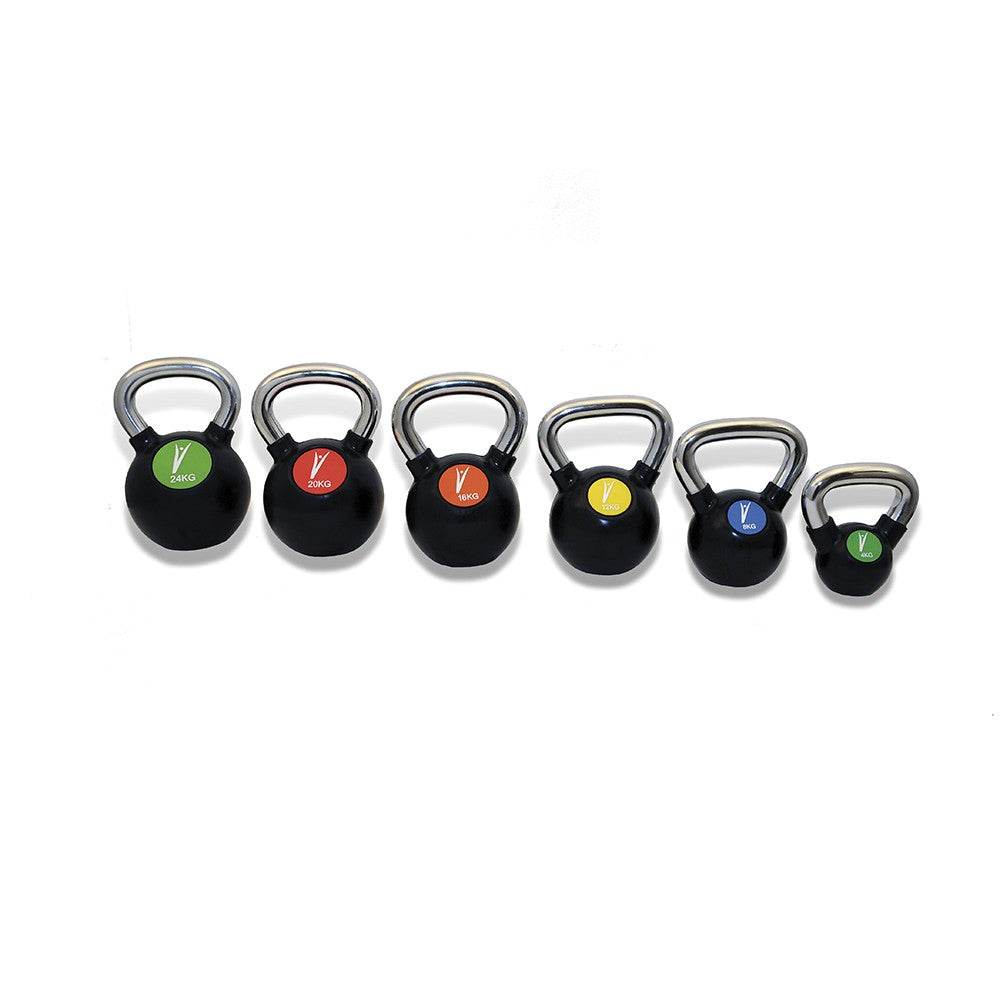 Schiavi Kettlebell ghisa e gomma 4Kg