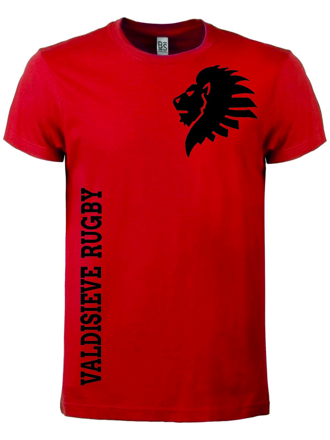 T-shirt Rossa Adulto Valdisieve Rugby