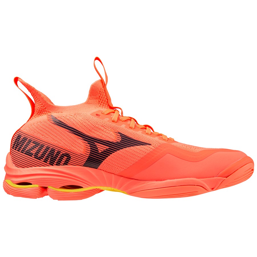 Mizuno Wave Lightning Neo 2 neonflambe v1ga220202