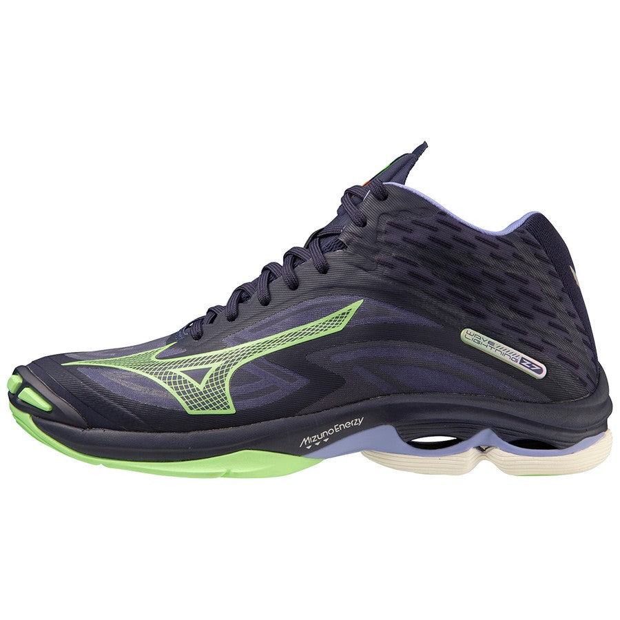 Mizuno Wave Lightning Z7 Mid blue lime
