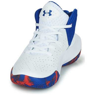 under armour UA GS JET 21 - BIANCO/BLU