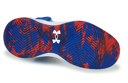 under armour UA GS JET 21 - BIANCO/BLU