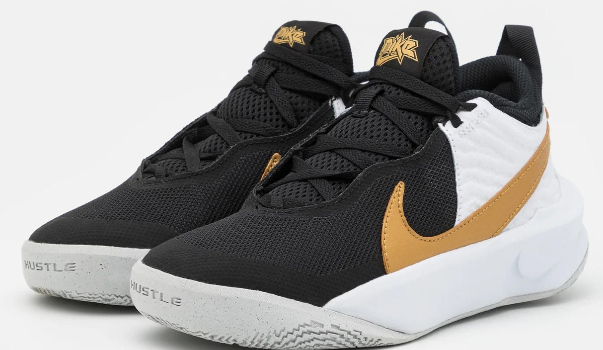 NIKE TEAM HUSTLE D 10 (GS) - BLACK GOLD