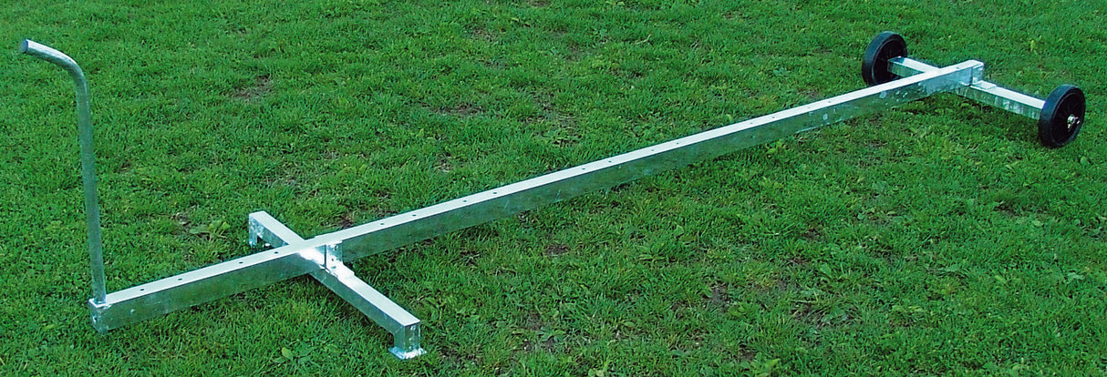 Barret Carrello Porta Sagome in Acciaio Zincato con Ruote