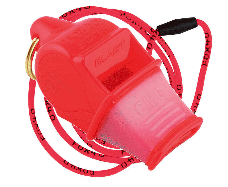 Fox Fischietto 40 Sonik Blast CMG Rosso