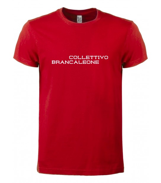 T-shirt rossa Collettivo Bancaleone