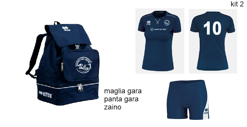 KIT 2 MINIVOLLEY SAVINO DEL BENE VOLLEY