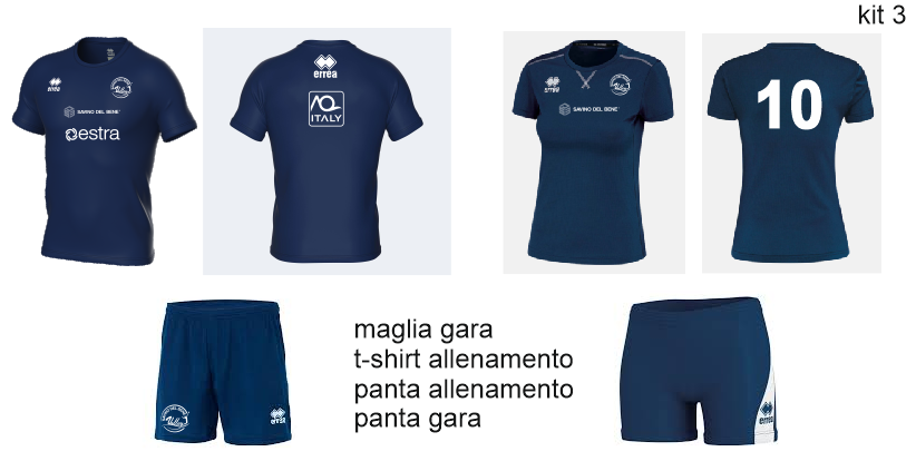 KIT 3 MINIVOLLEY SAVINO DEL BENE VOLLEY