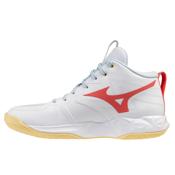 Mizuno Wave Momentum PRO MID bianca