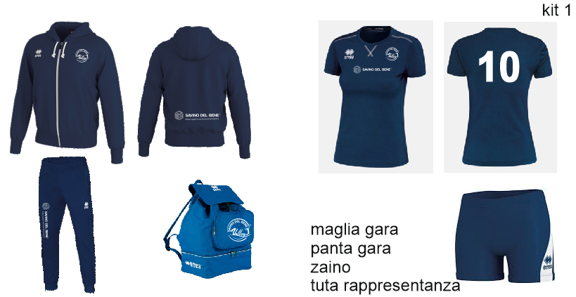 KIT 1 MINIVOLLEY SAVINO DEL BENE VOLLEY
