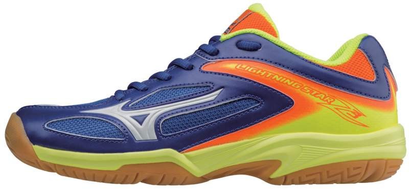 Mizuno Lightning Star Z3 Jr azzurro arancio giallo