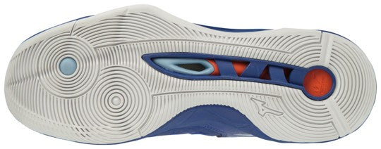 Mizuno Wave Momentum Mid Royal Arancio Bianco