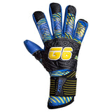 GiSix Guanti Neon Blue