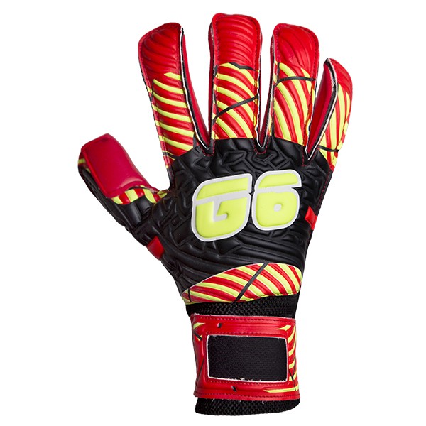 GiSix Guanti Portiere Neon Red Kid