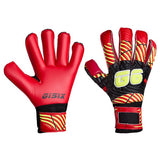 GiSix Guanti Portiere Neon Red Kid