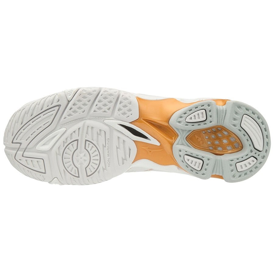 Mizuno Wave Voltage bianco arancio