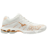 Mizuno Wave Voltage bianco arancio
