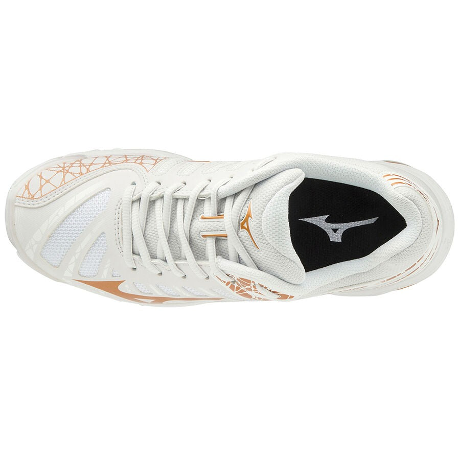 Mizuno Wave Voltage bianco arancio