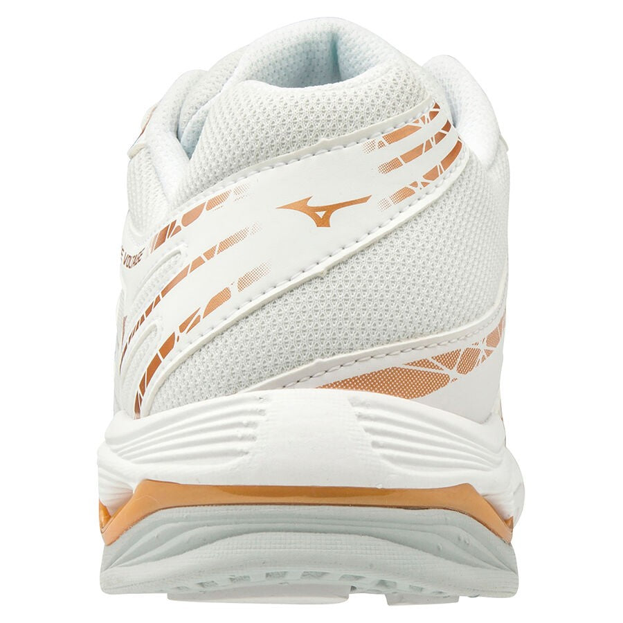 Mizuno Wave Voltage bianco arancio