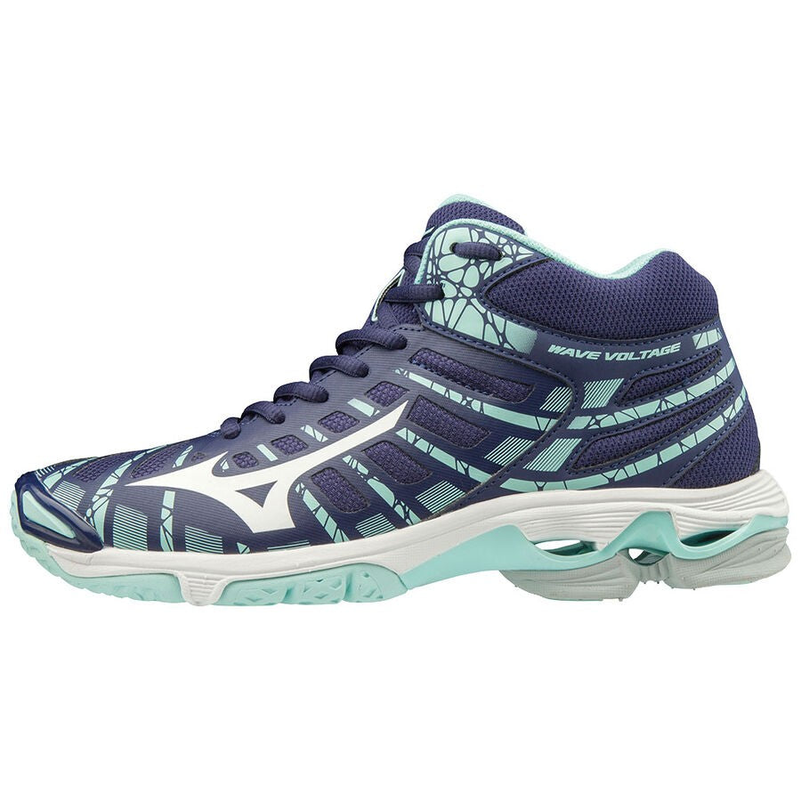 Mizuno Wave Voltage MID blu celeste