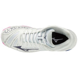 Mizuno Wave Voltage MID bianco blu fucsia