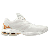Mizuno Wave Lightning Z6 bianco arancio