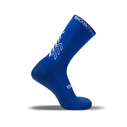SOXPRO Calze Grip e Anti Slip Azzurro