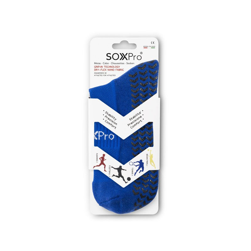 SOXPRO Calze Grip e Anti Slip Azzurro