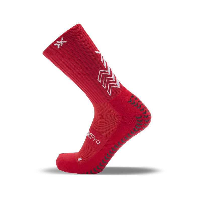SOXPRO Calze Grip e Anti Slip rosso