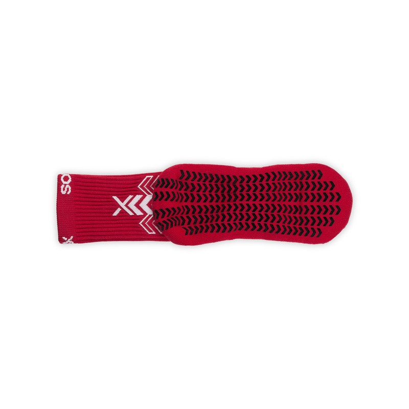 SOXPRO Calze Grip e Anti Slip rosso