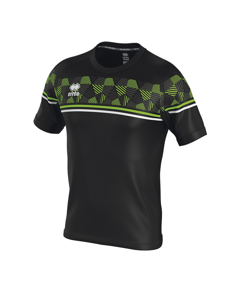 errea Completo Diamantis nero verde fluo