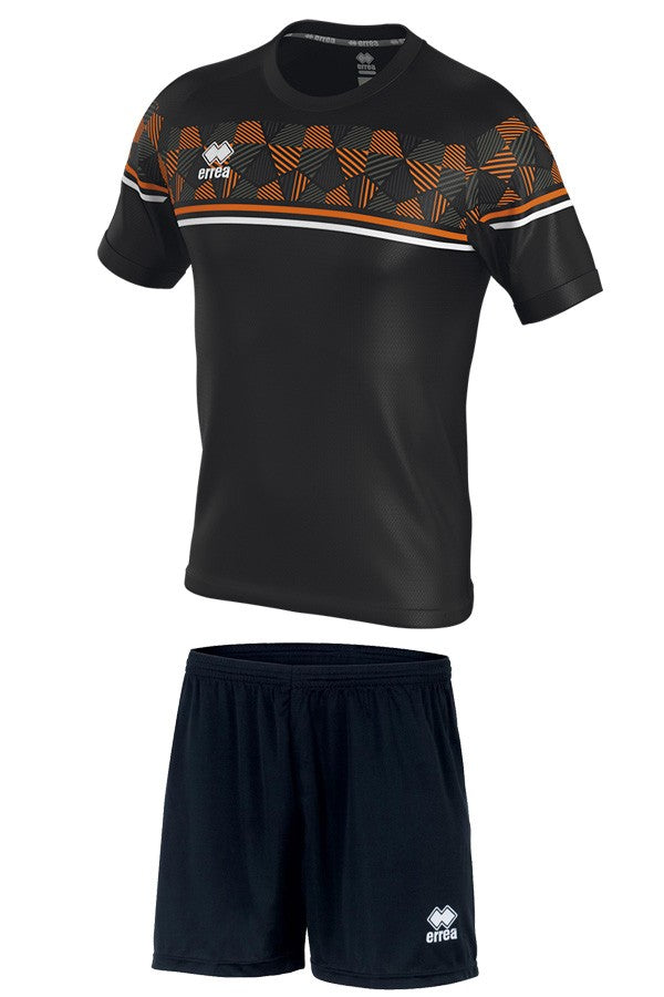 errea Completo Diamantis nero arancio fluo
