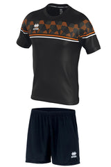 errea Completo Diamantis nero arancio fluo
