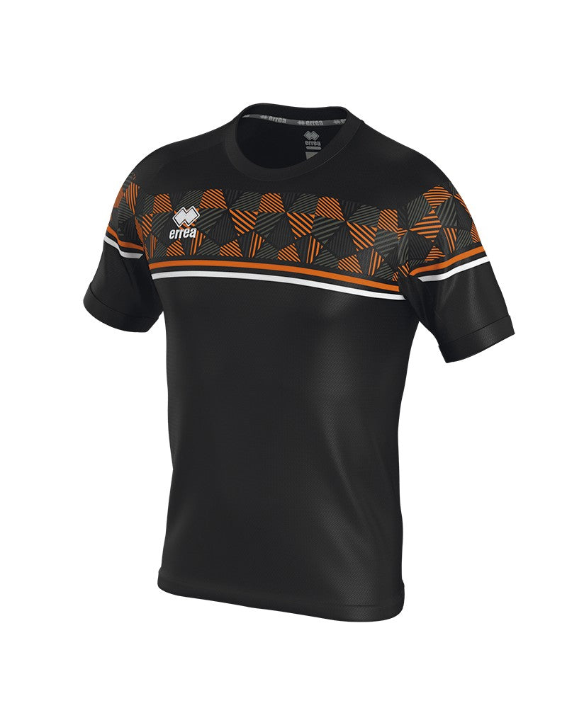 errea Completo Diamantis nero arancio fluo