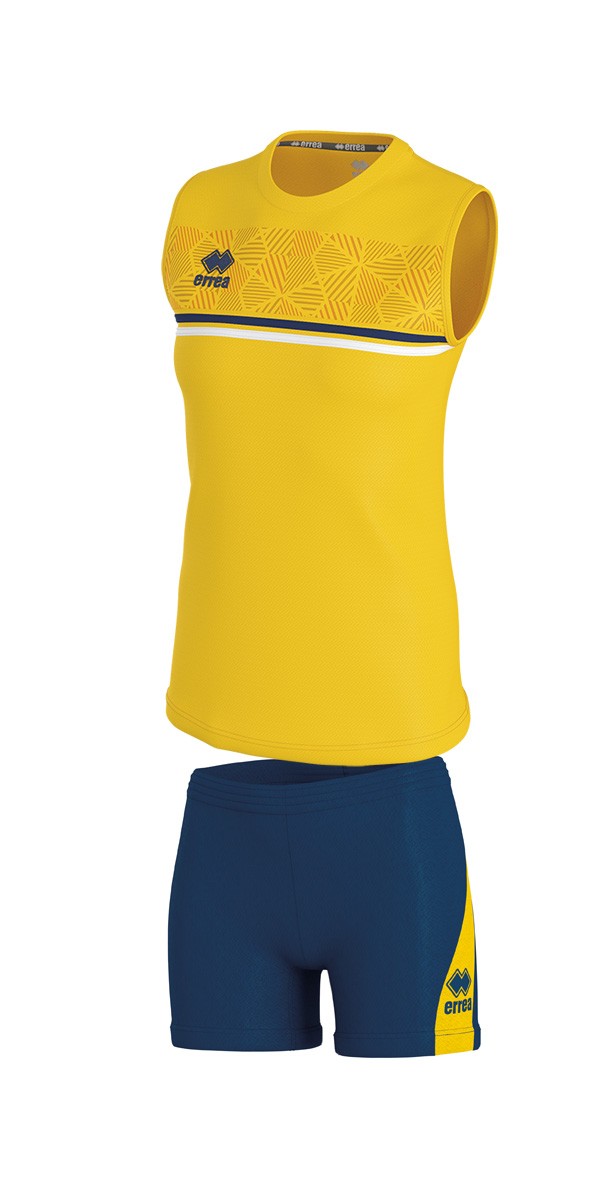 errea Completo Divina Donna giallo