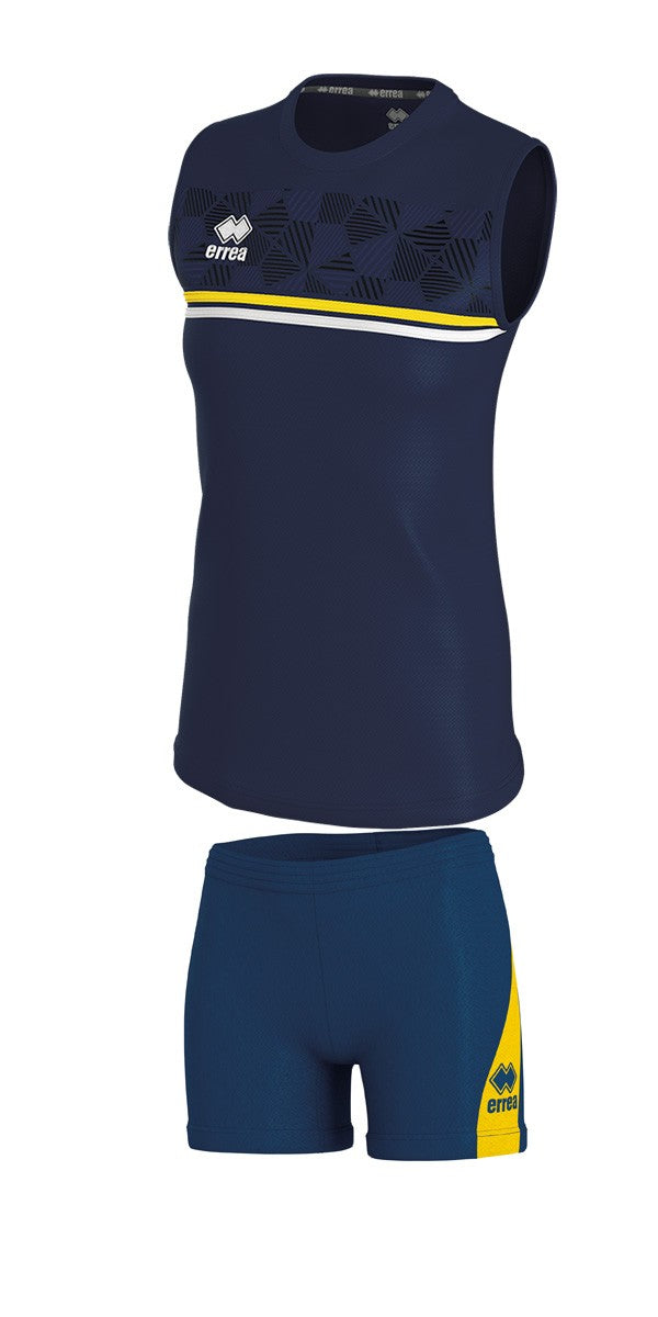 errea Completo Divina Donna blu giallo