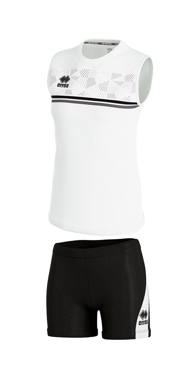 errea Completo Divina Donna bianco nero