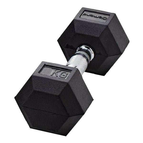 Diamond Manubrio Gommato esagonale 35Kg