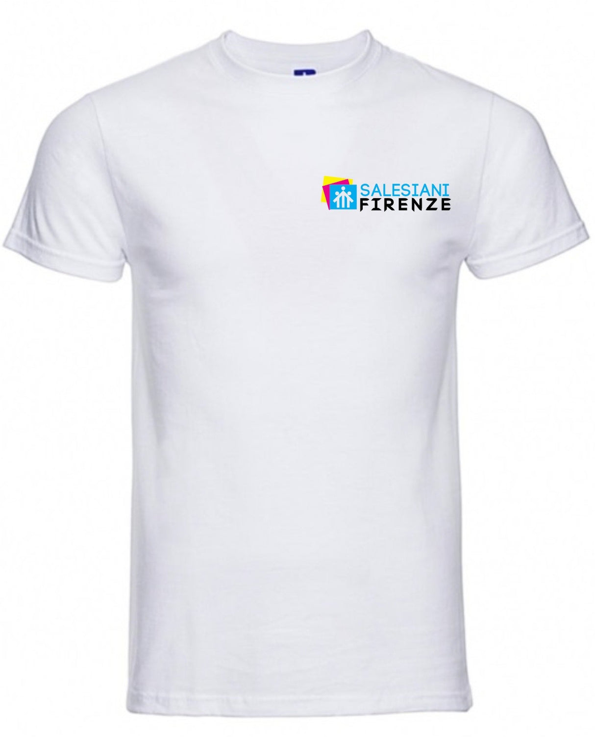 T-shirt bianca Salesiani Firenze