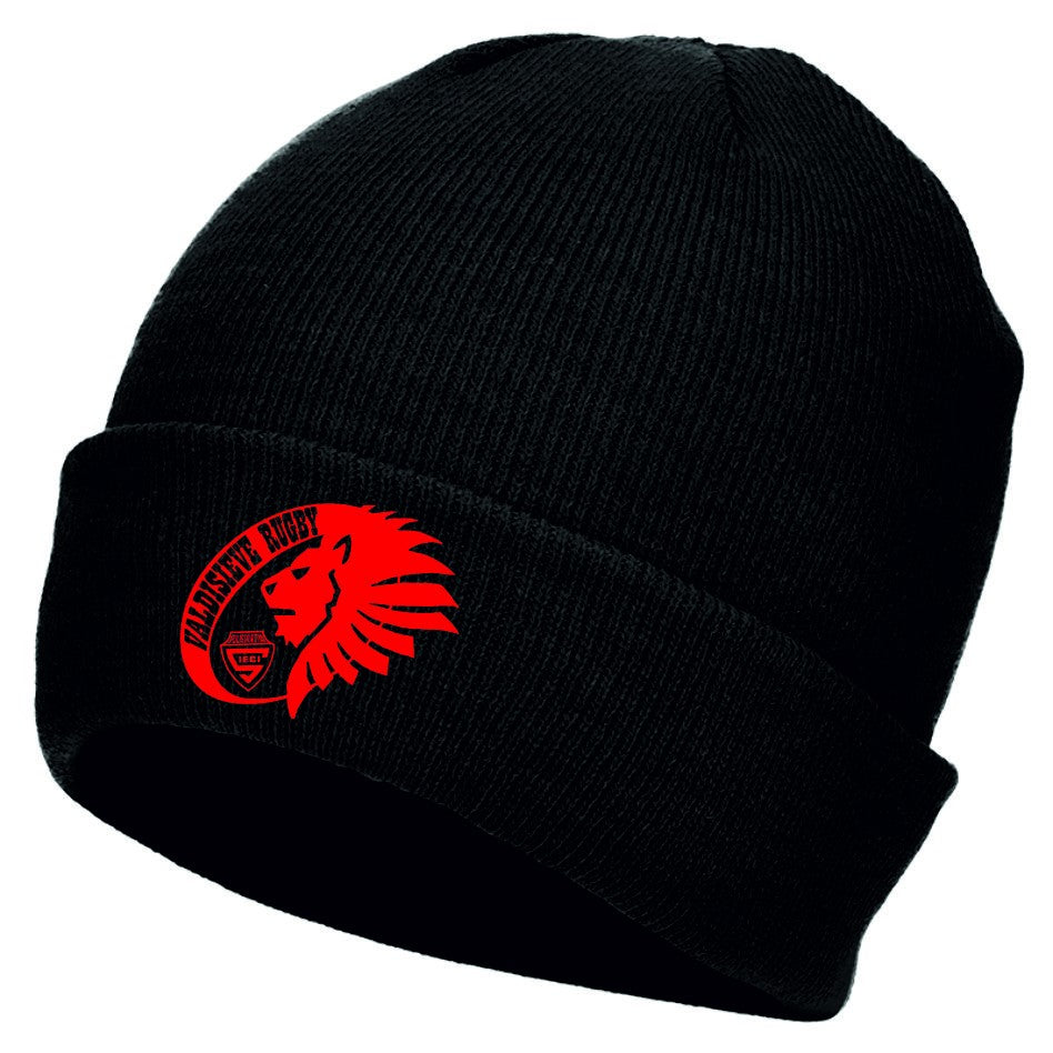 Cappello Lana Nero Valdisieve Rugby