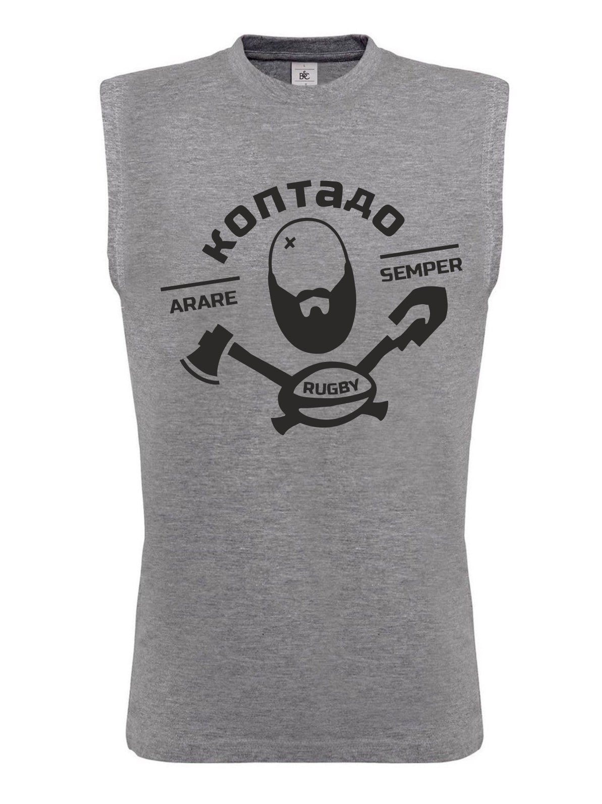 Canotta Cotone grigio Kontado