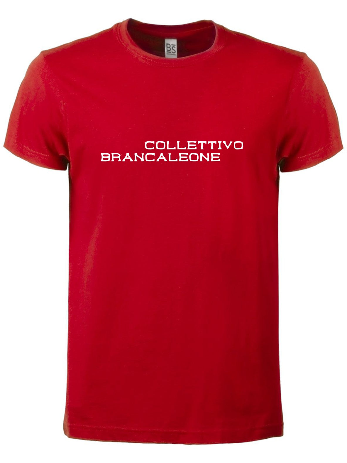 T-shirt rossa Collettivo Bancaleone