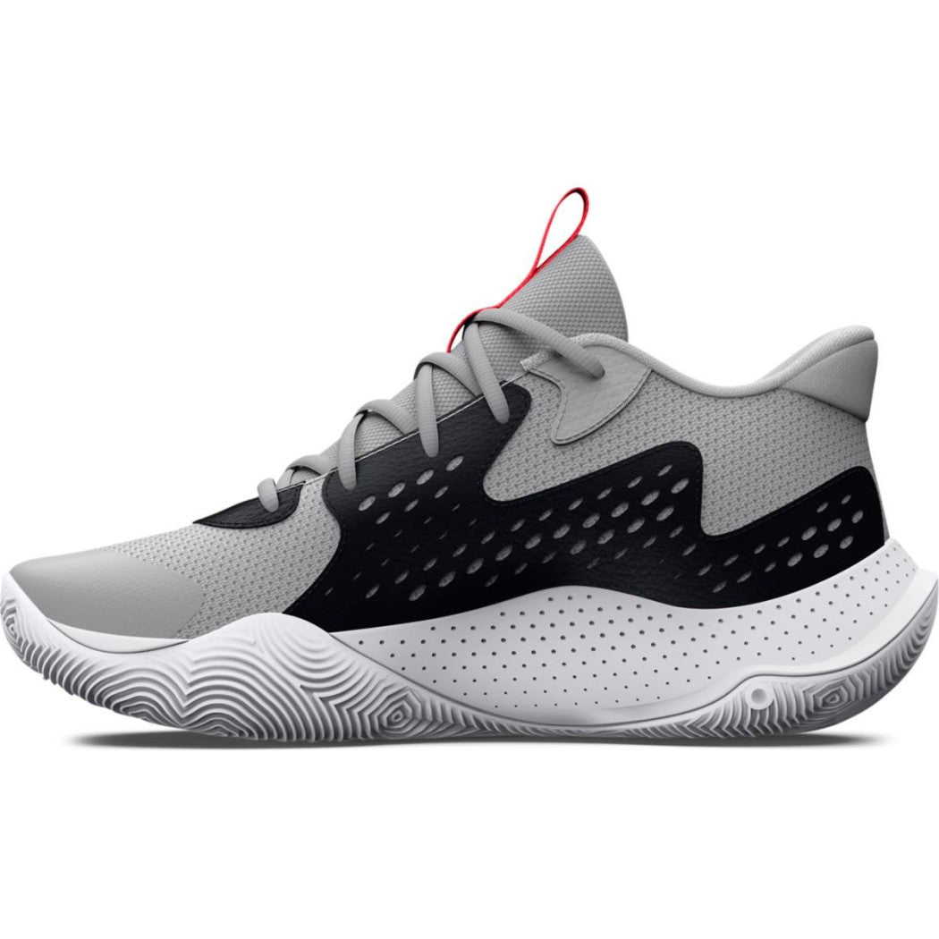 UA GS JET 23 WHT/GRY
