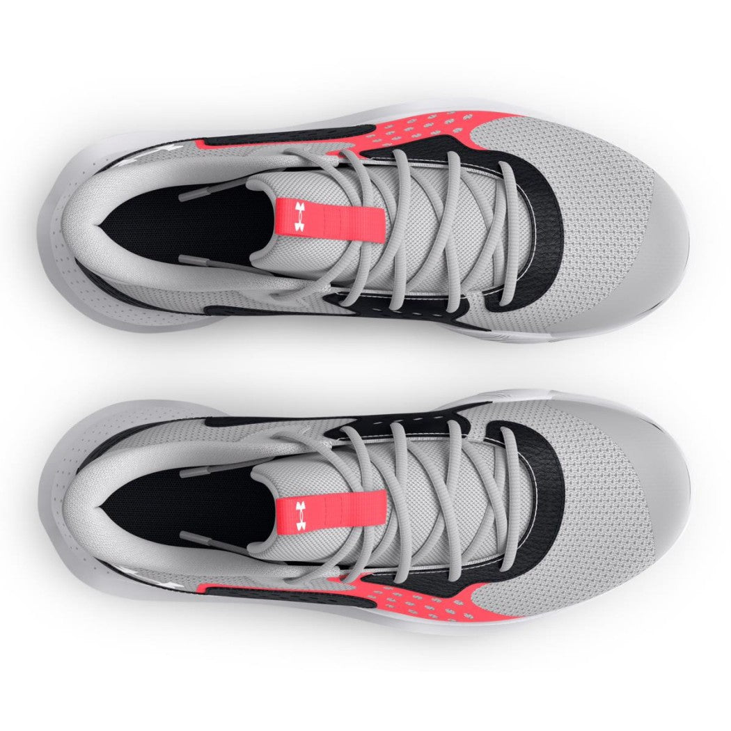 UA GS JET 23 WHT/GRY