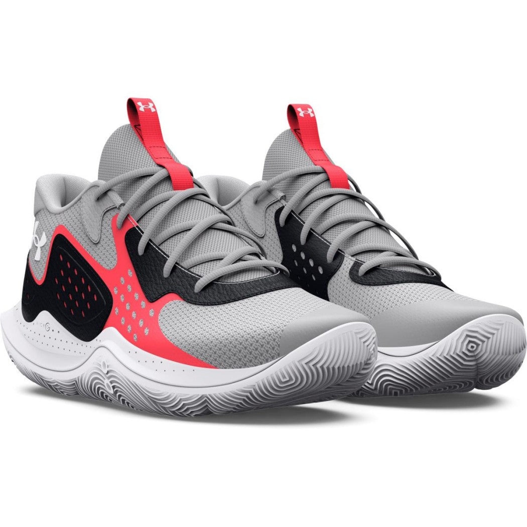 UA GS JET 23 WHT/GRY